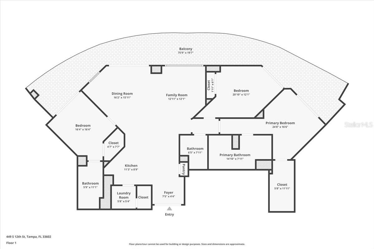 449 S 12TH ST #1804, TAMPA, FL, 33602