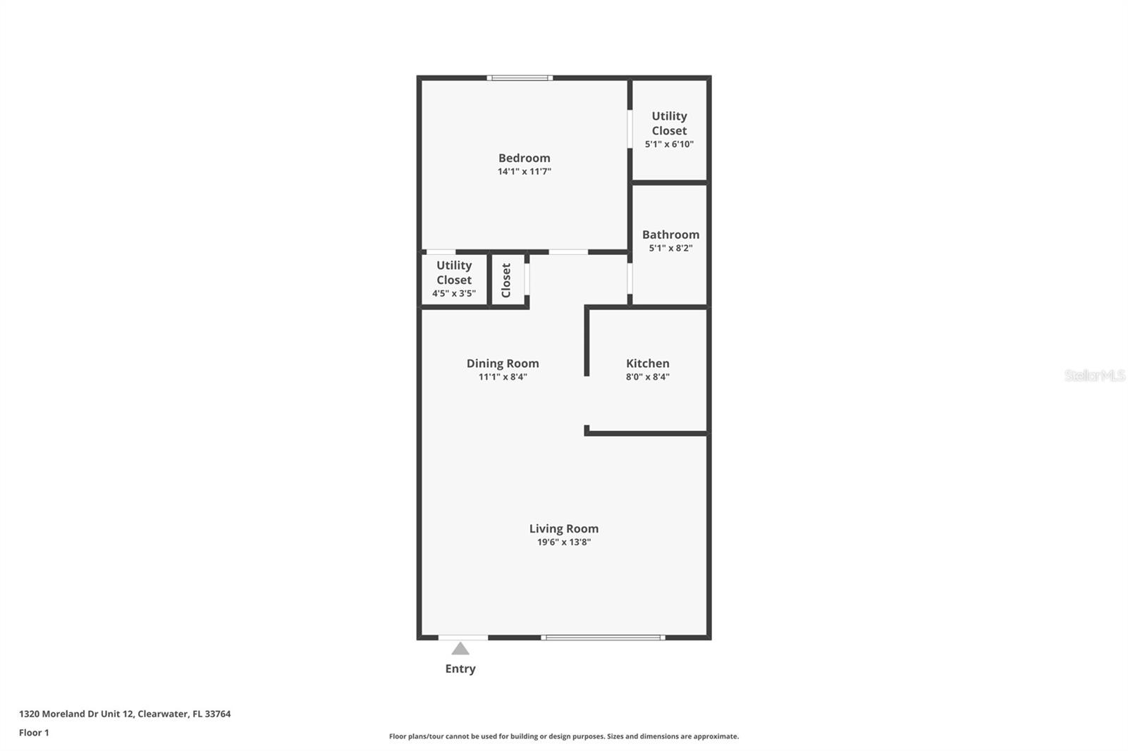 1320 MORELAND DR #12, CLEARWATER, FL, 33764