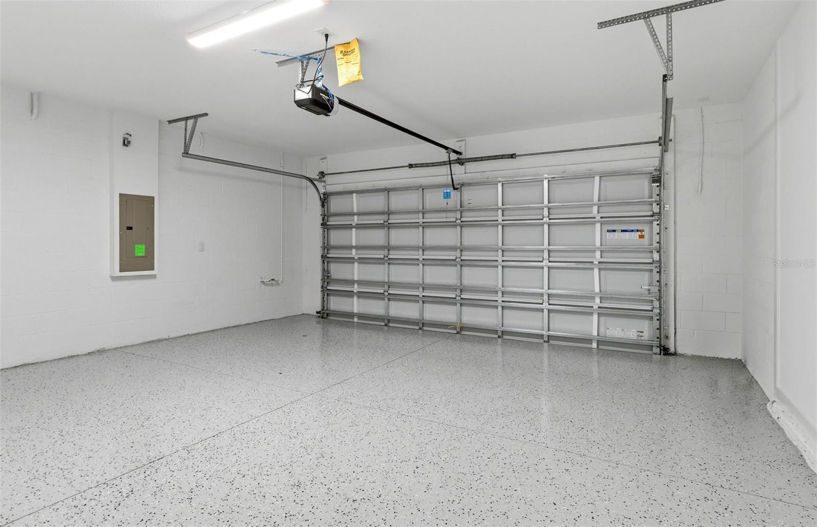 2-Car Garage w/Epoxy Flooring