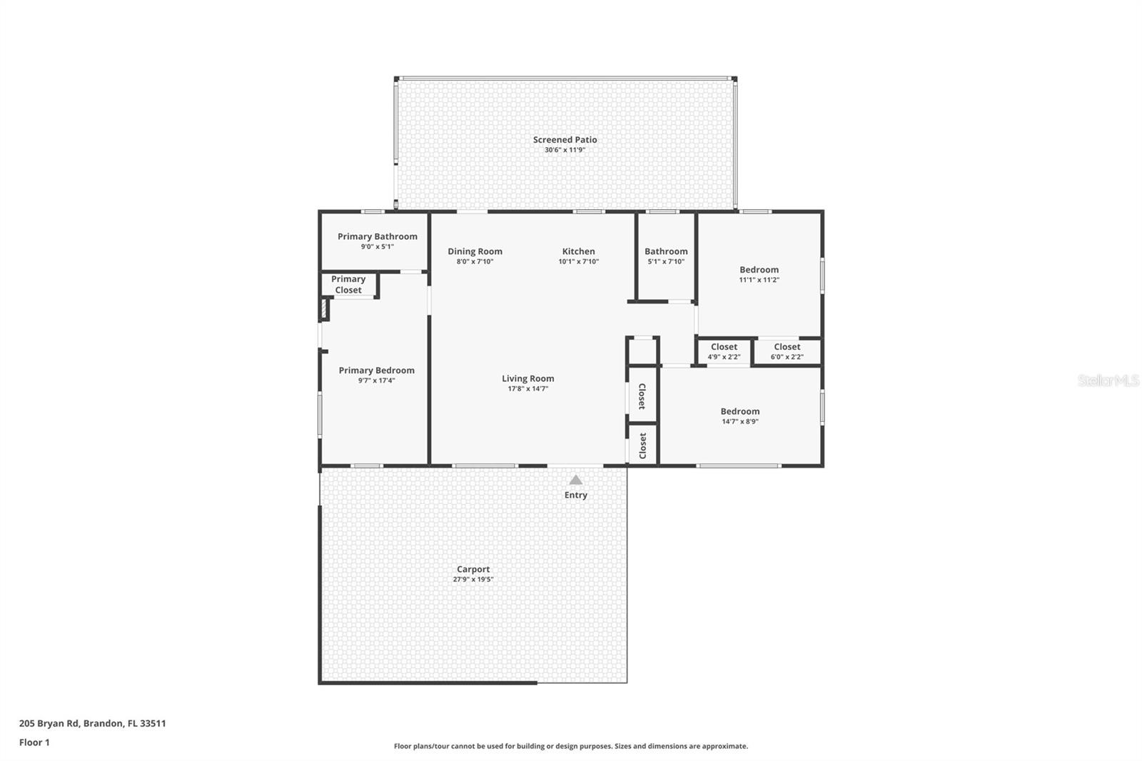 205 BRYAN RD, BRANDON, FL, 33511