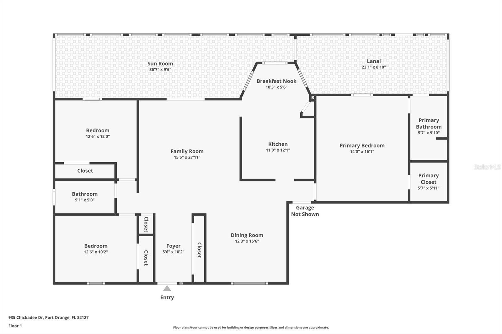 935 CHICKADEE DR, PORT ORANGE, FL, 32127