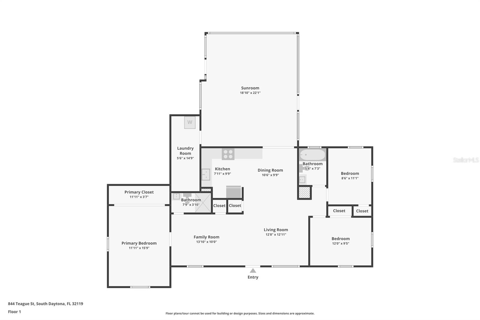 844 TEAGUE ST, DAYTONA BEACH, FL, 32119