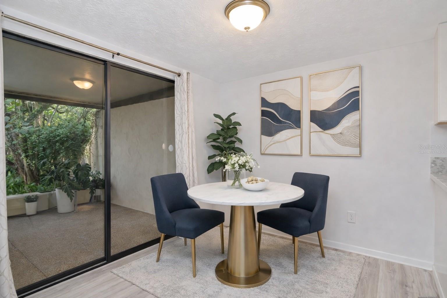 Coffee nook - Virtually Staged