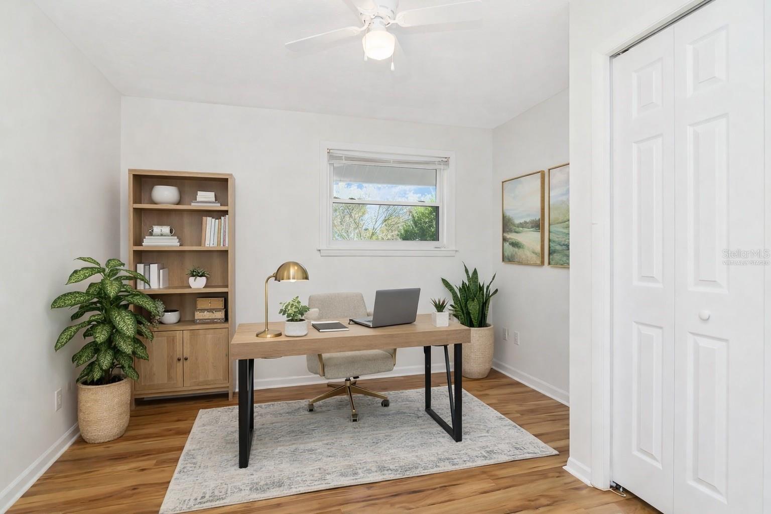 Bedroom/ Office/ Media Room - Virtually Staged