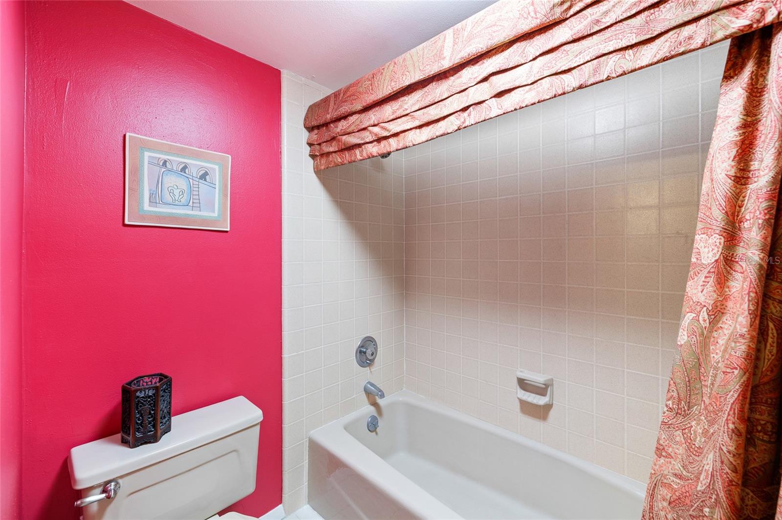 Downstairs jack & jill bathroom