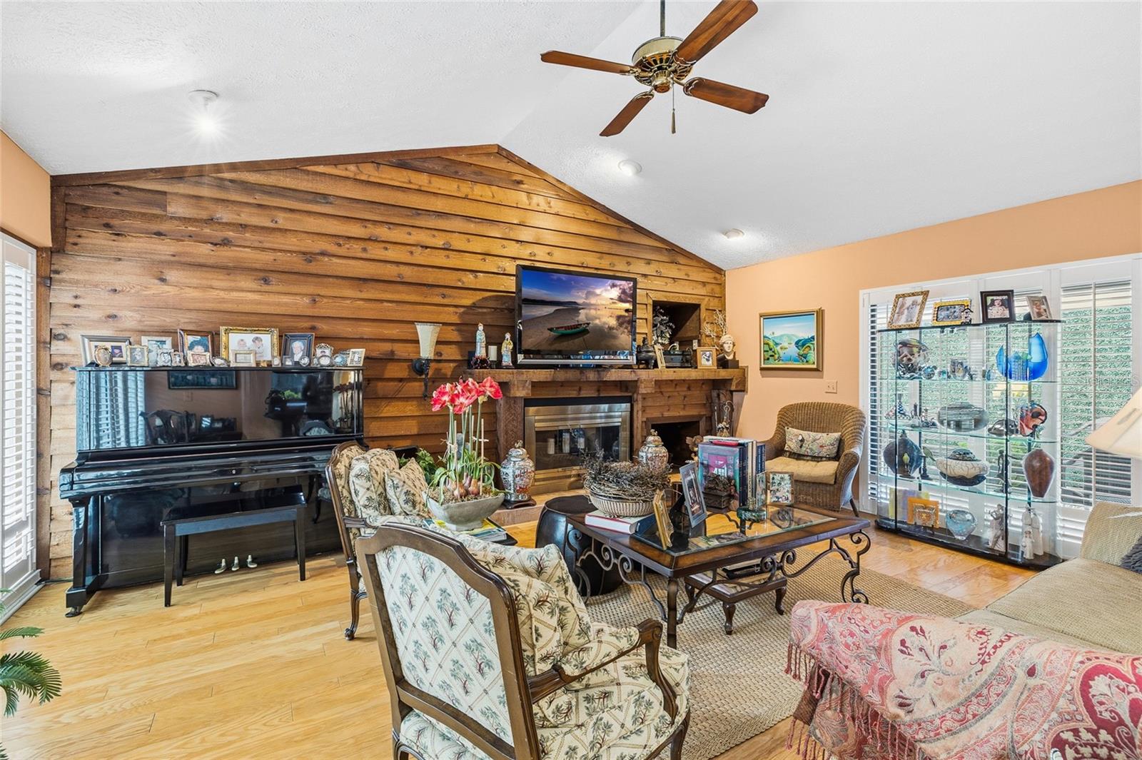 downstairs family room