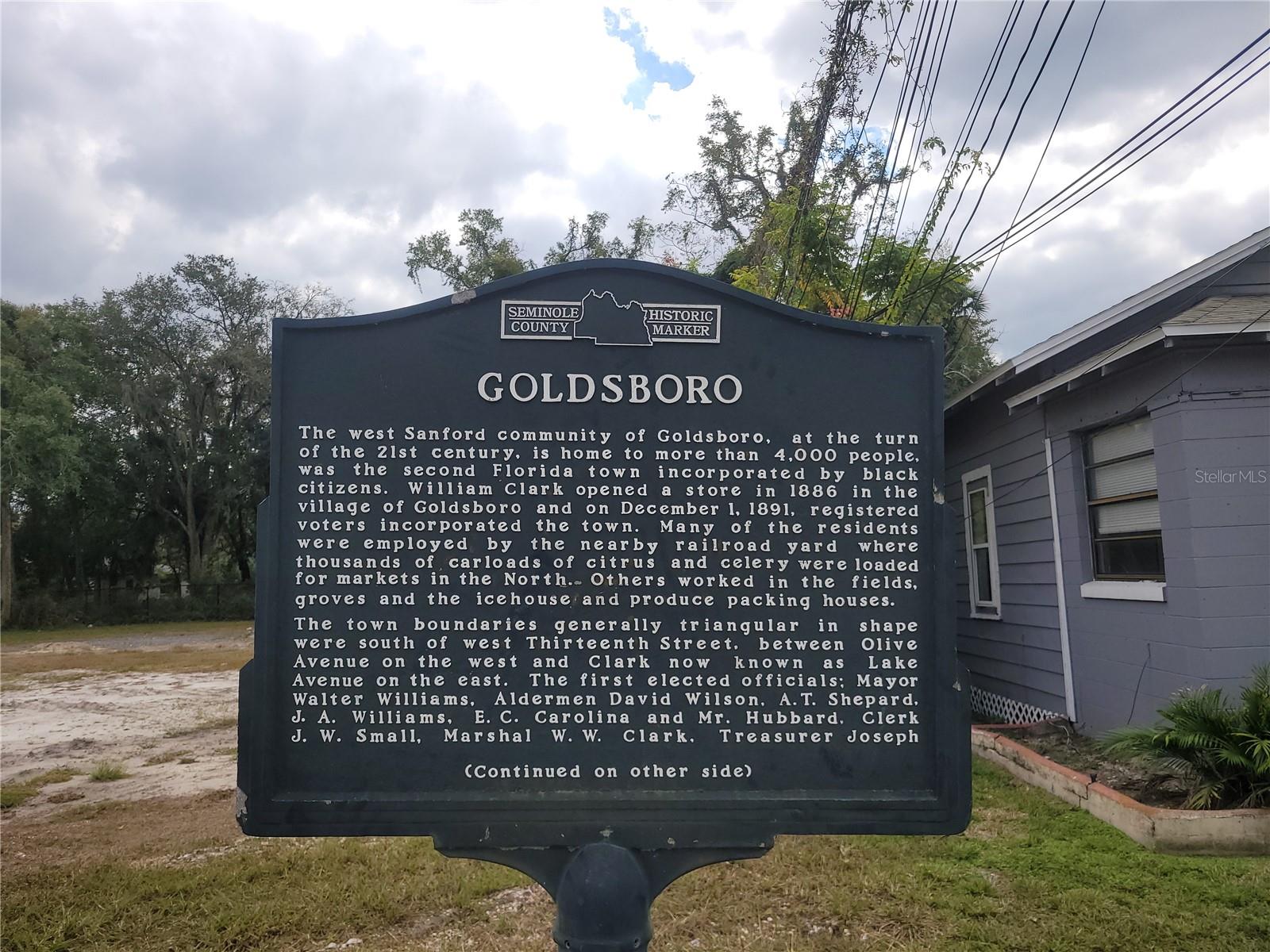 1215 HISTORIC GOLDSBORO BLVD, SANFORD, FL, 32771
