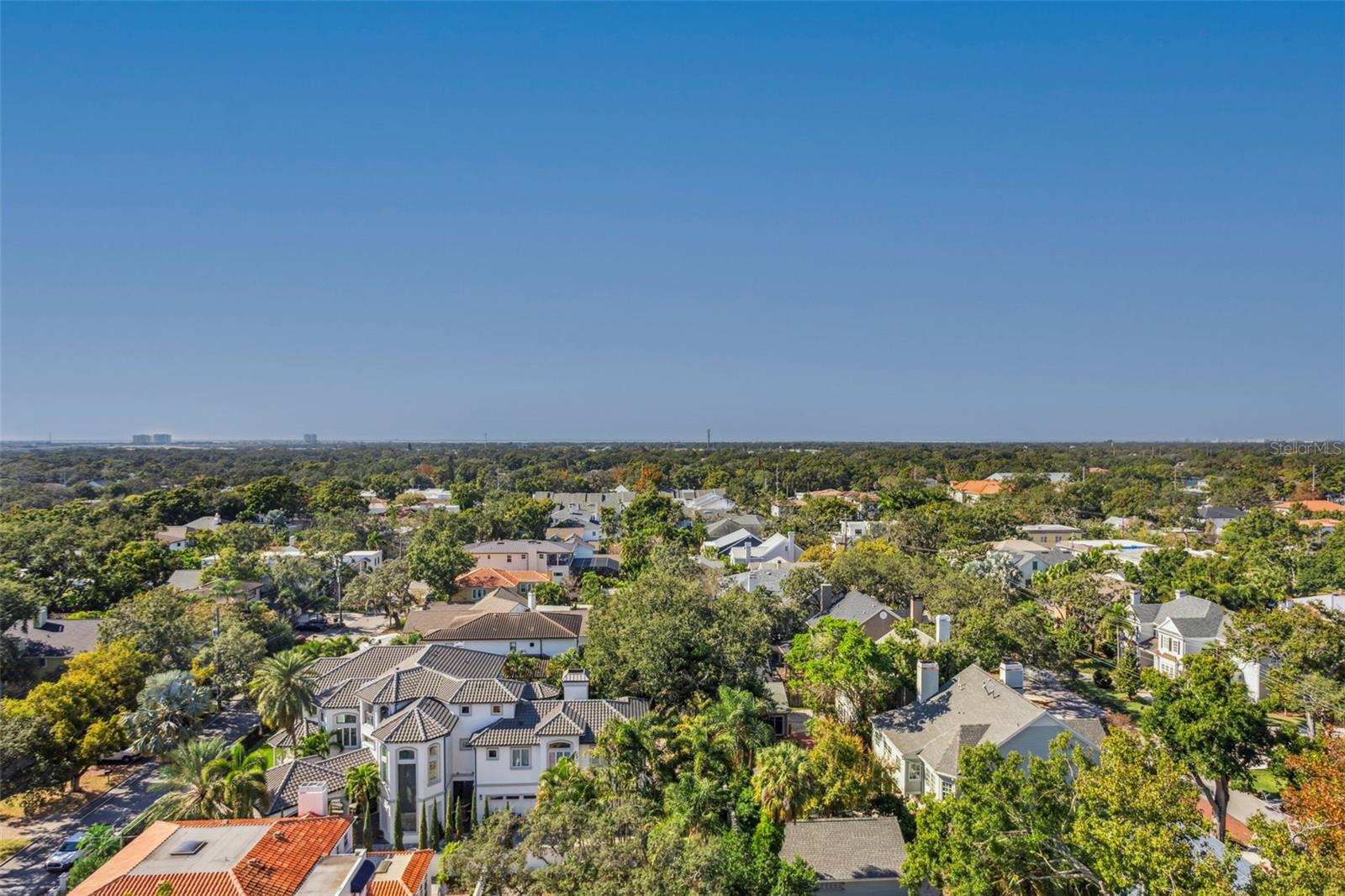 view from private balcony