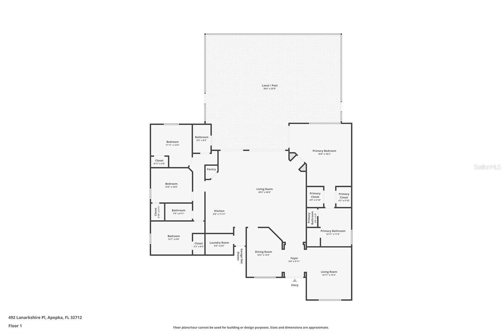 492 LANARKSHIRE PL, APOPKA, FL, 32712