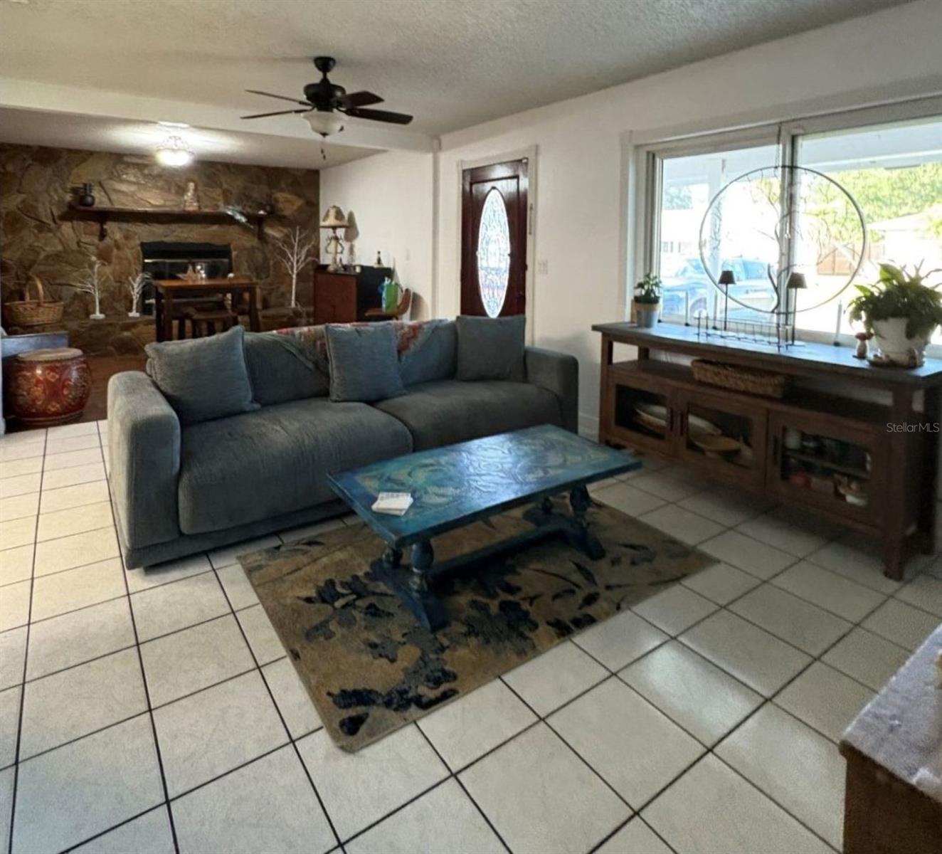 Large open area family room