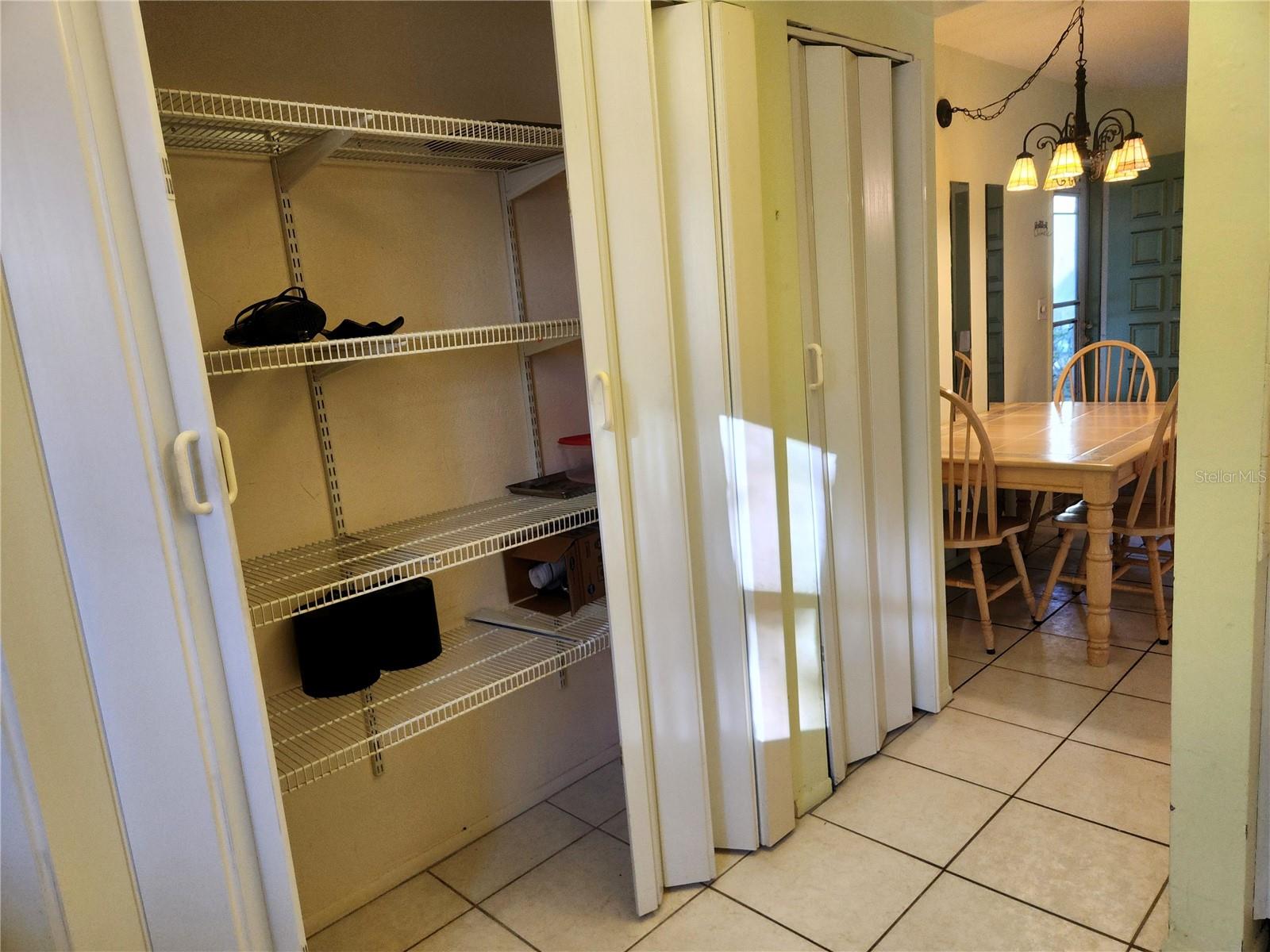 Oversized Pantry with Shelves