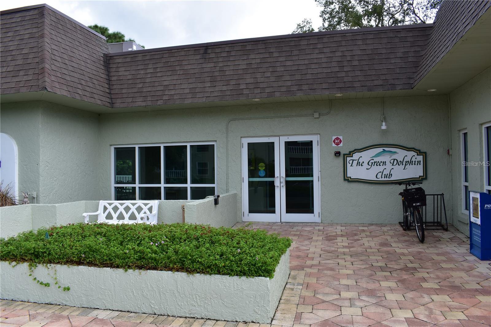 Community Clubhouse right behind the building