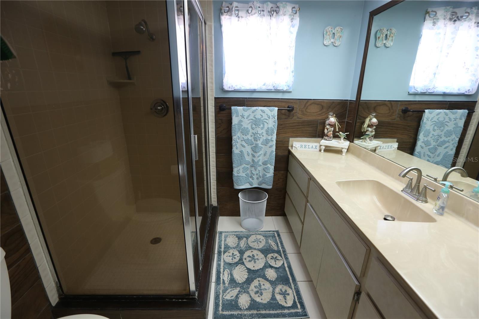 Primary en-suite with large shower