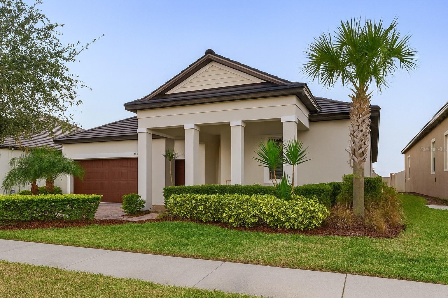 Great Curb appeal with rocking chair front porch!