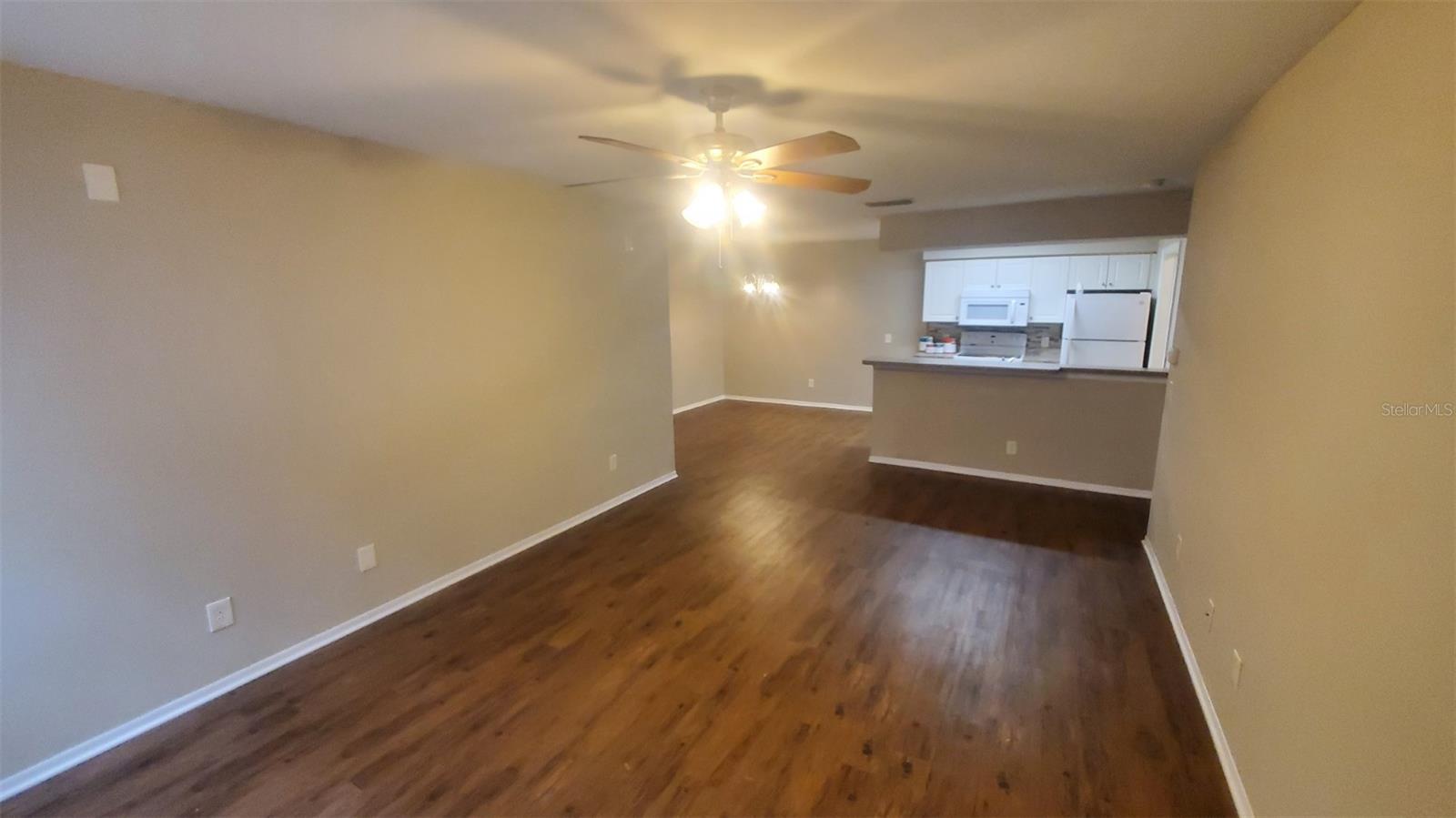 Plank Flooring throughout common area