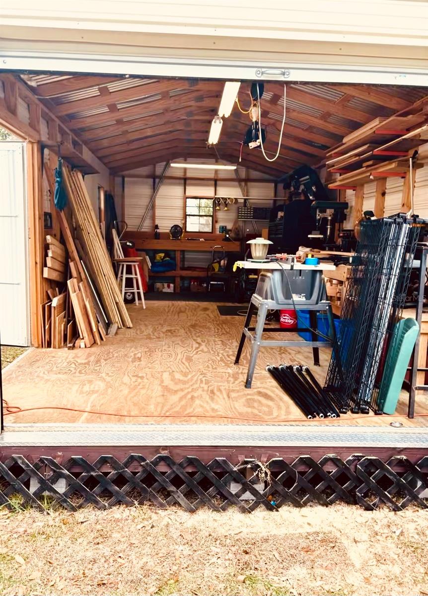 SHED INSIDE