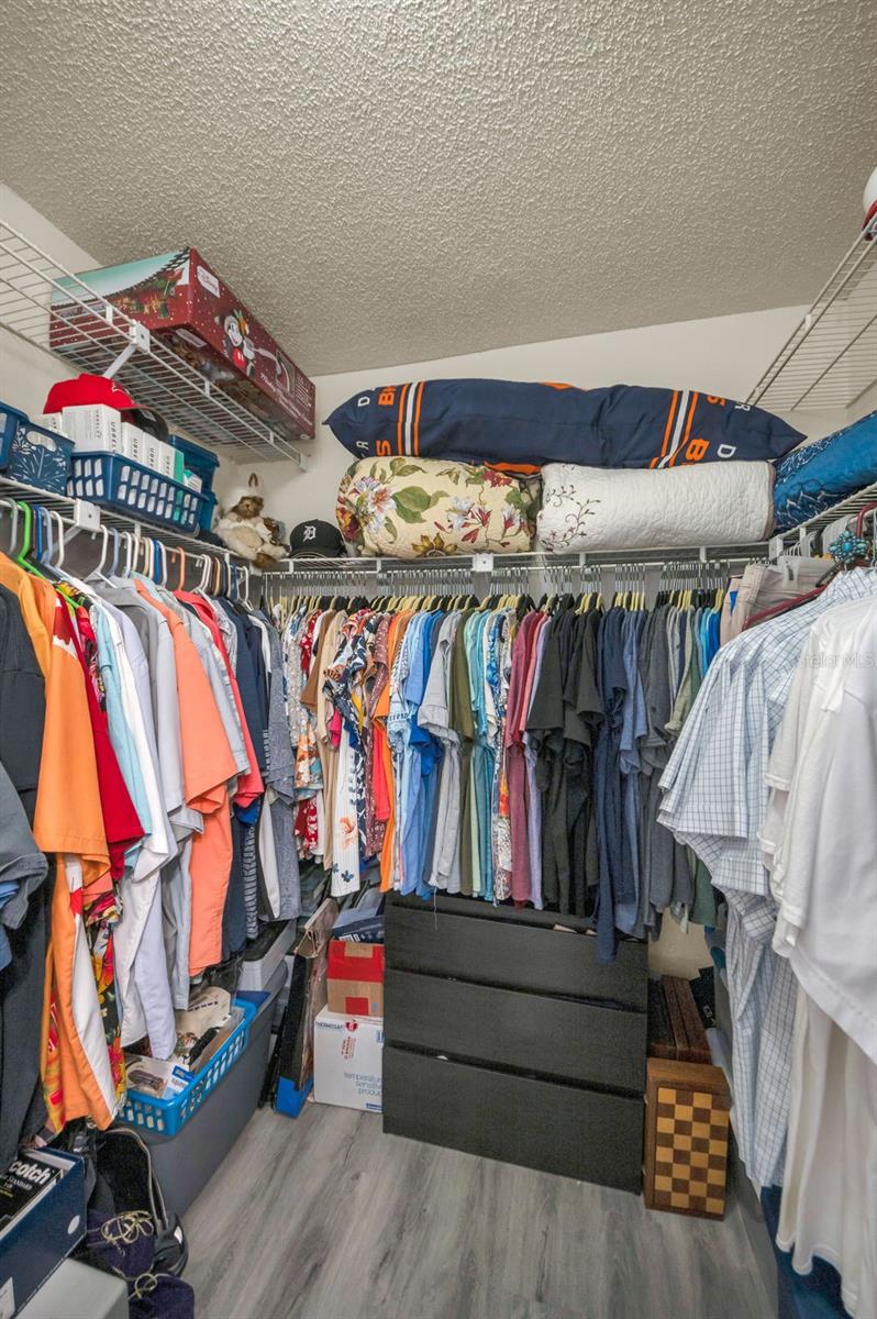 Primary Walk in closet