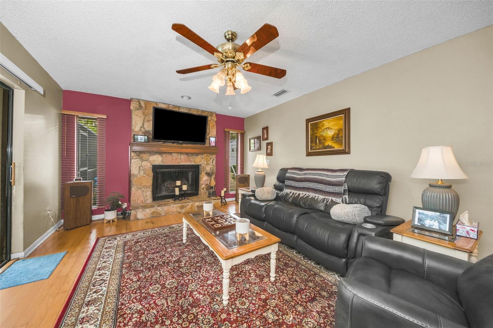 FAMILY ROOM with pool access