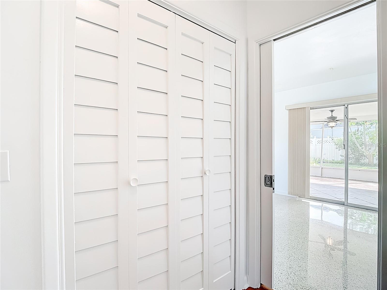 Linen Closet Between Secondary Bedrooms
