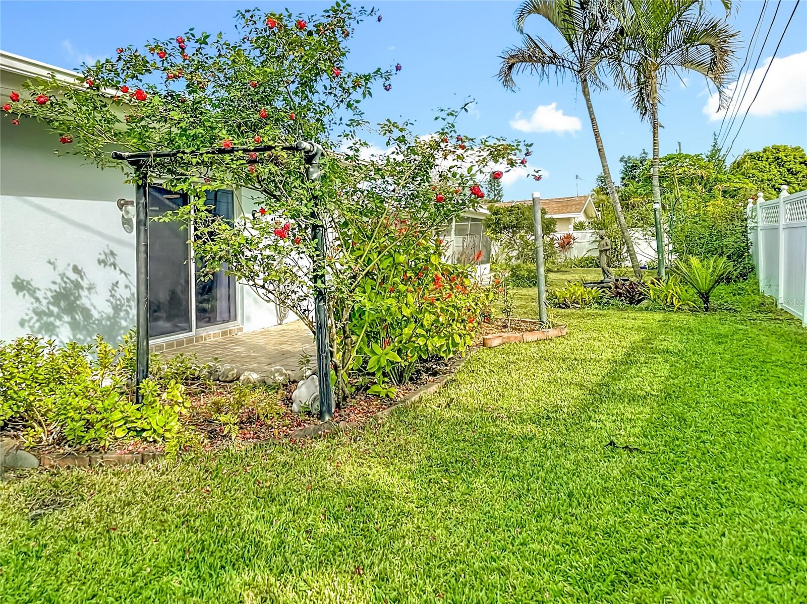Primary Suite Patio and Garden