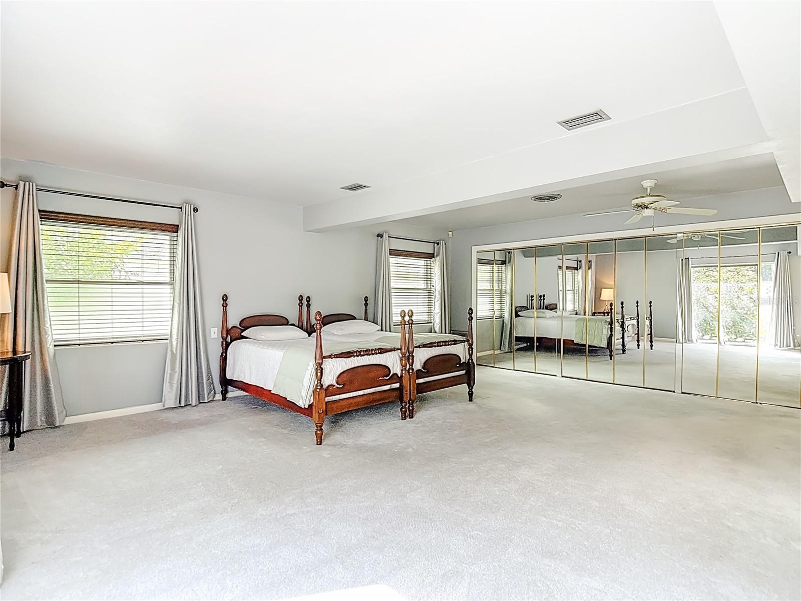 Primary Suite - Entire Wall of Closets