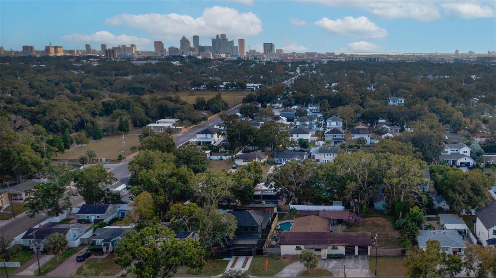 Aerial of Downtown Tampa