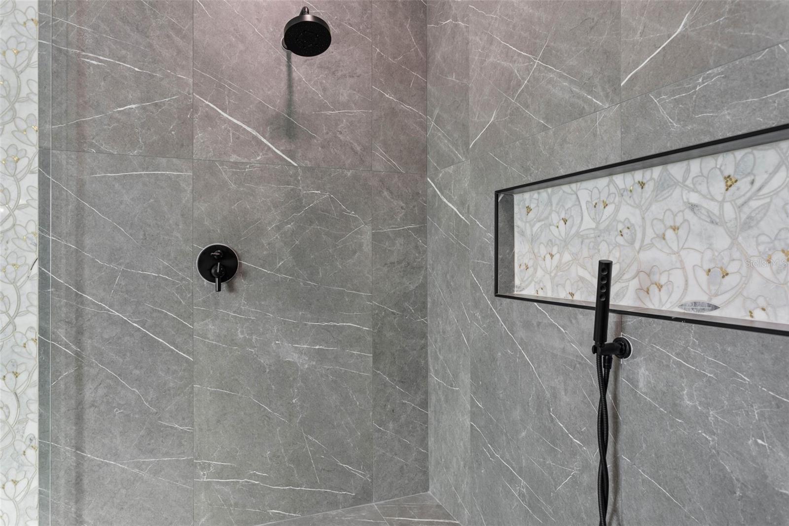 Primary Bath with shower handle