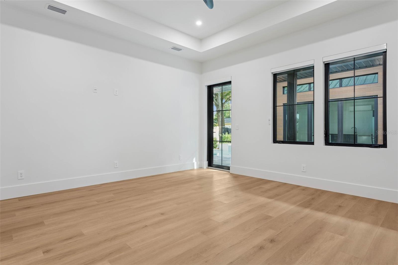 Primary Bedroom First Floor with lanai access