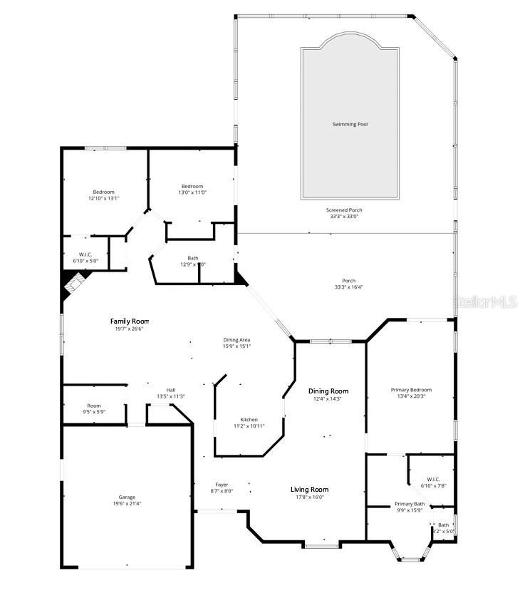 Floor Plan (Split Floor Plan)