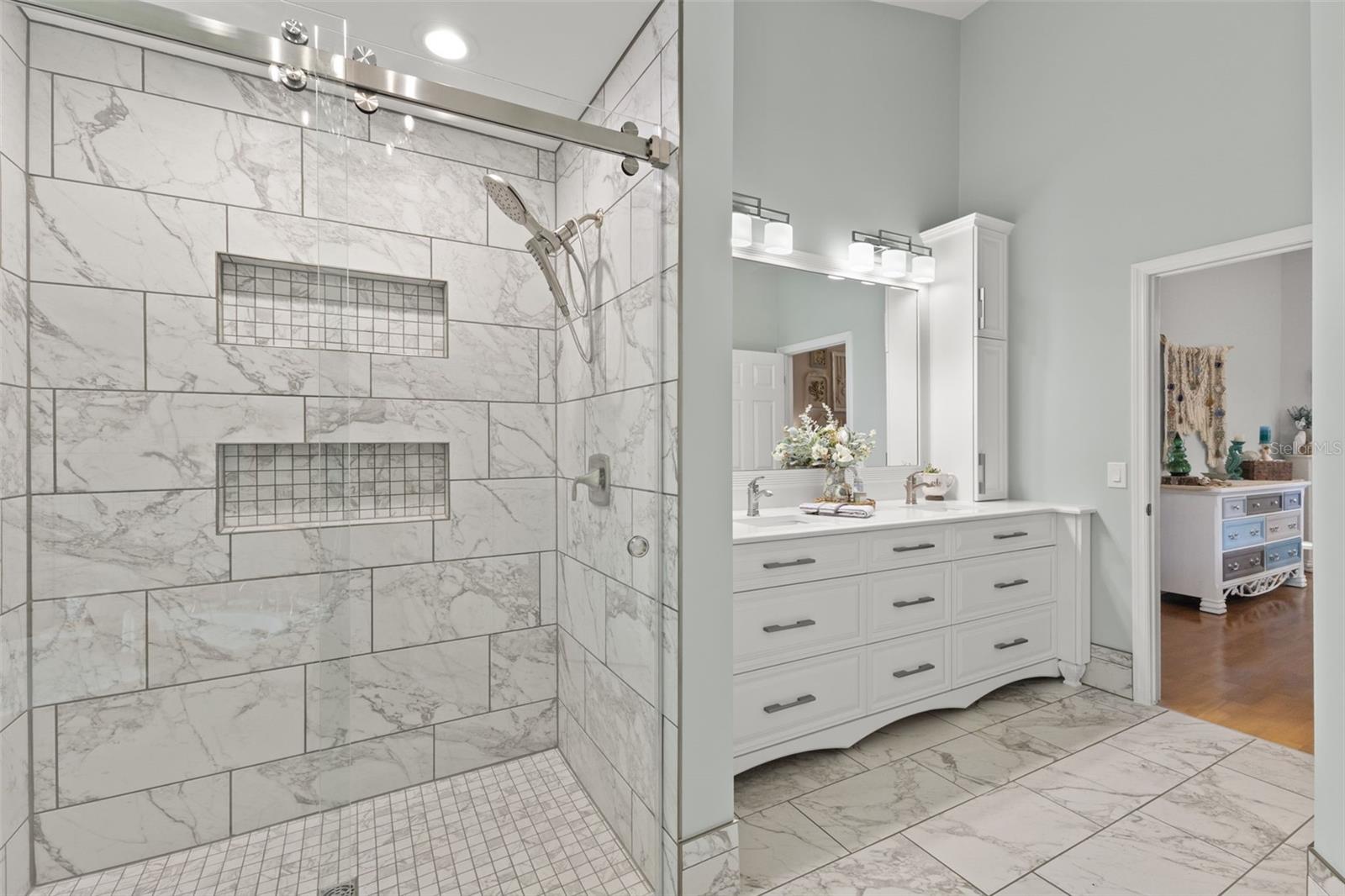 Newly updated Primary bath