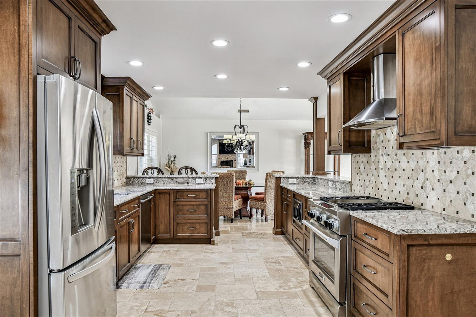 View of Kitchen looking towards dining room
