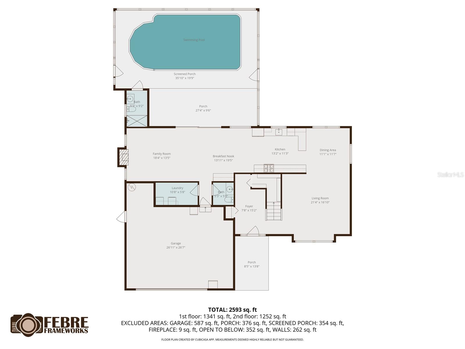 Floorplan of first floor