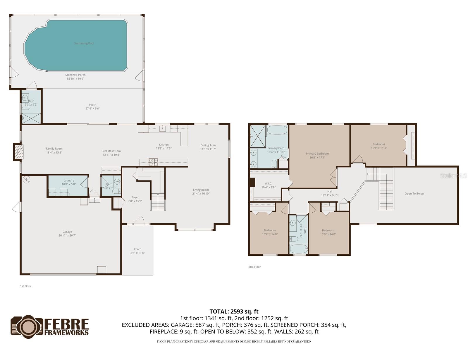 Floorplan of Maple Court