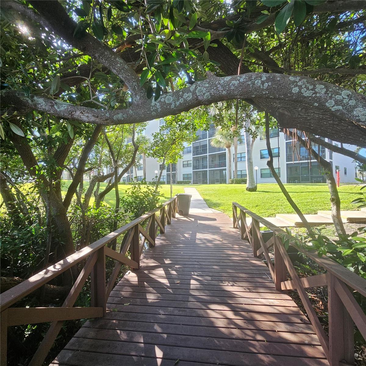 Walkway from Marina