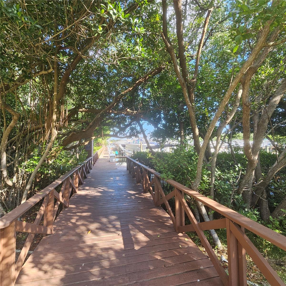 Walkway to Marina