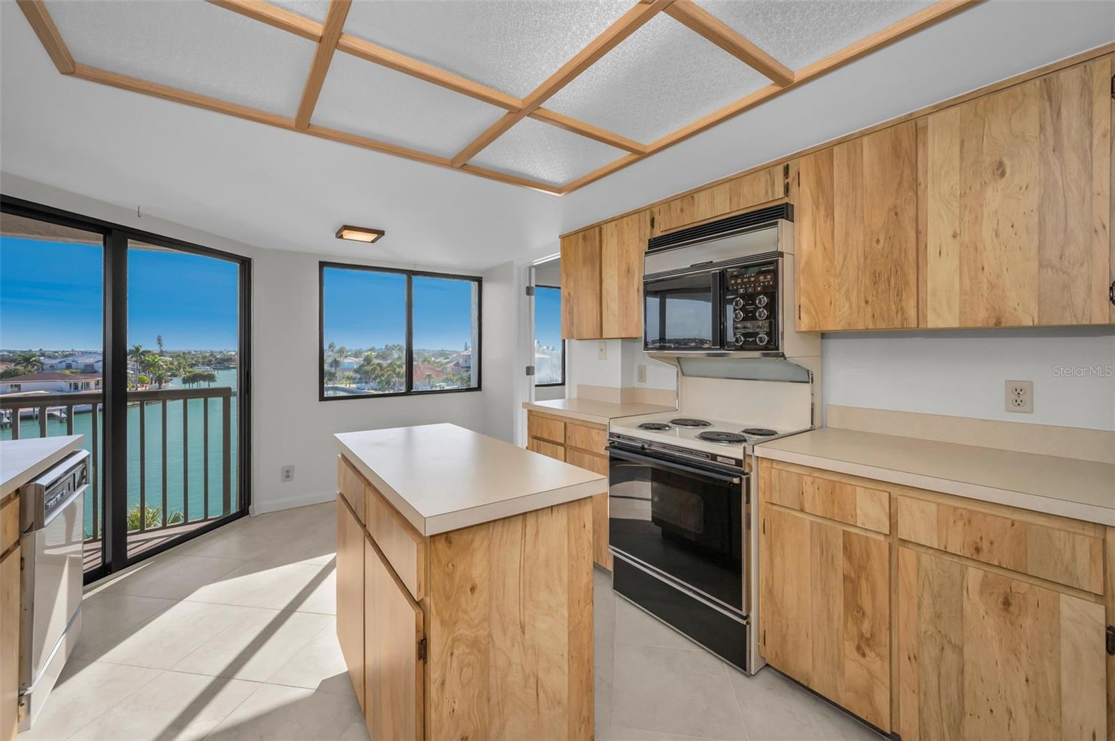 Original but super clean and plenty of cabinet and counter space