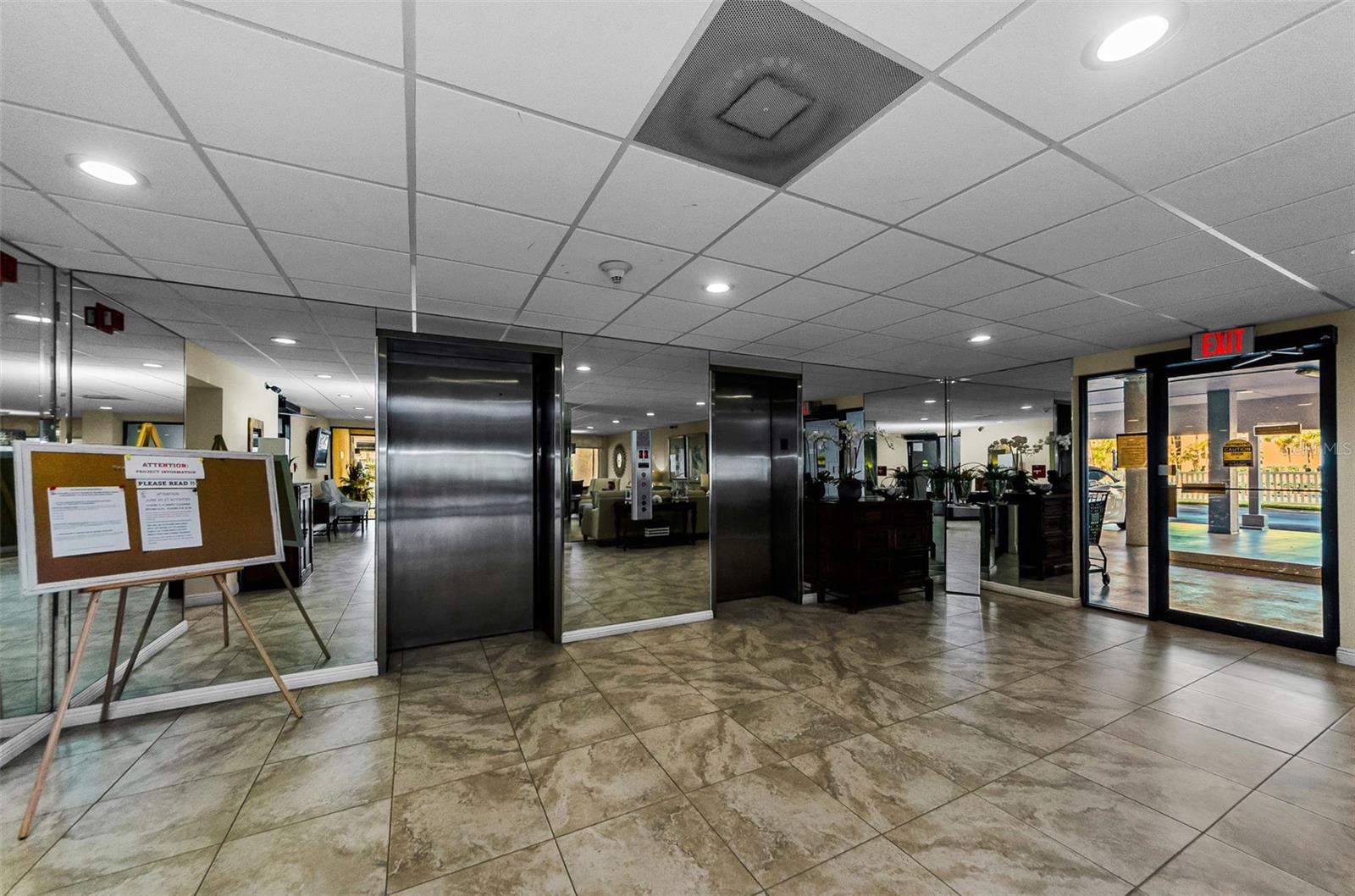 Ground floor elevators