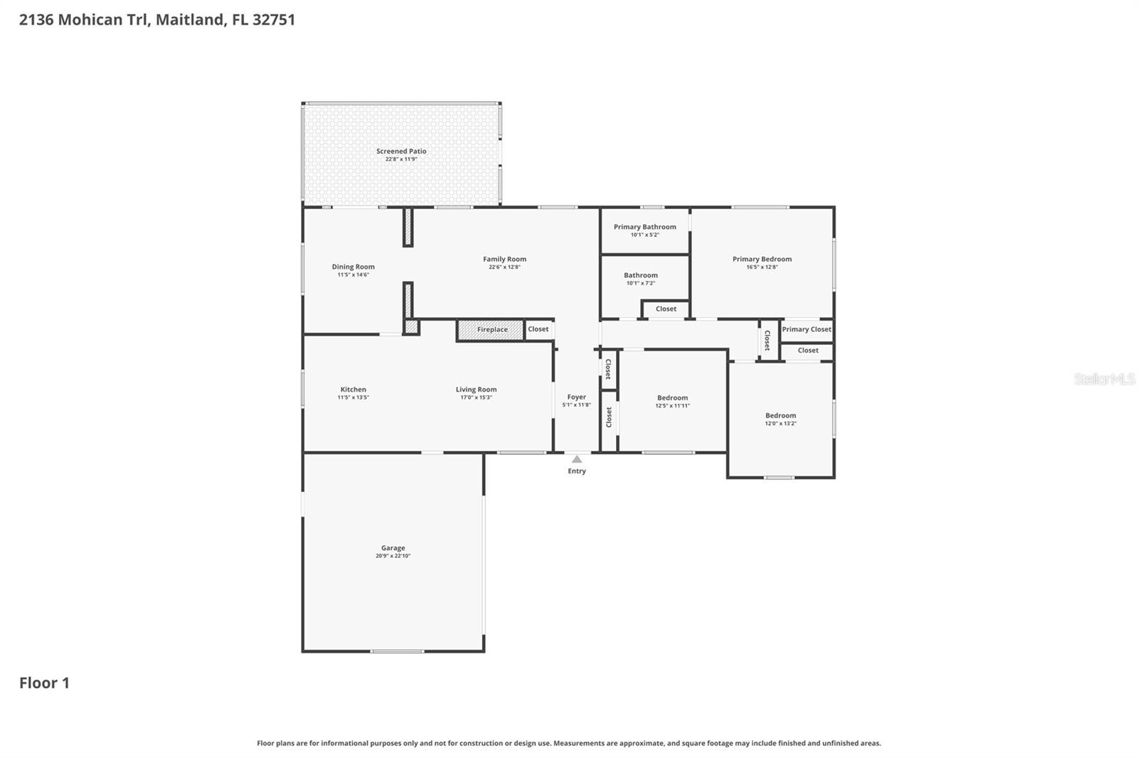 2136 MOHICAN TRL, MAITLAND, FL, 32751