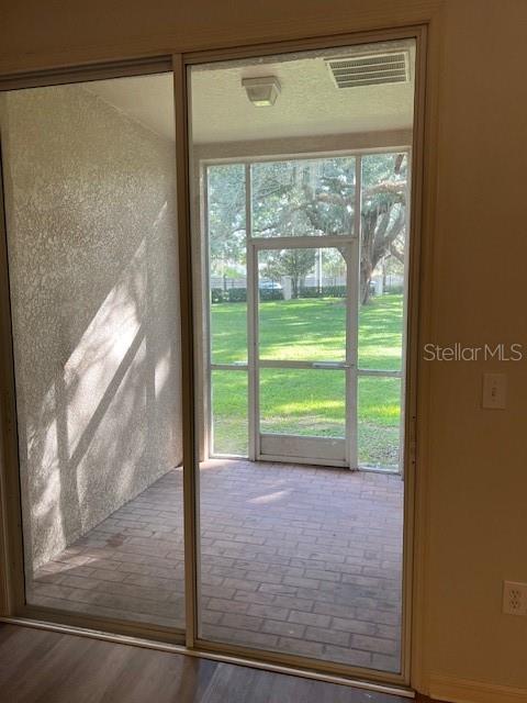 Screened, covered lanai