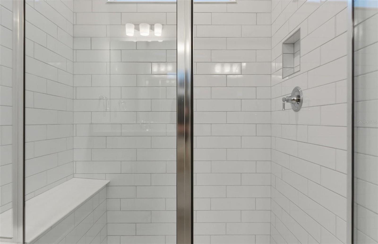 Owner's Walk-in Shower