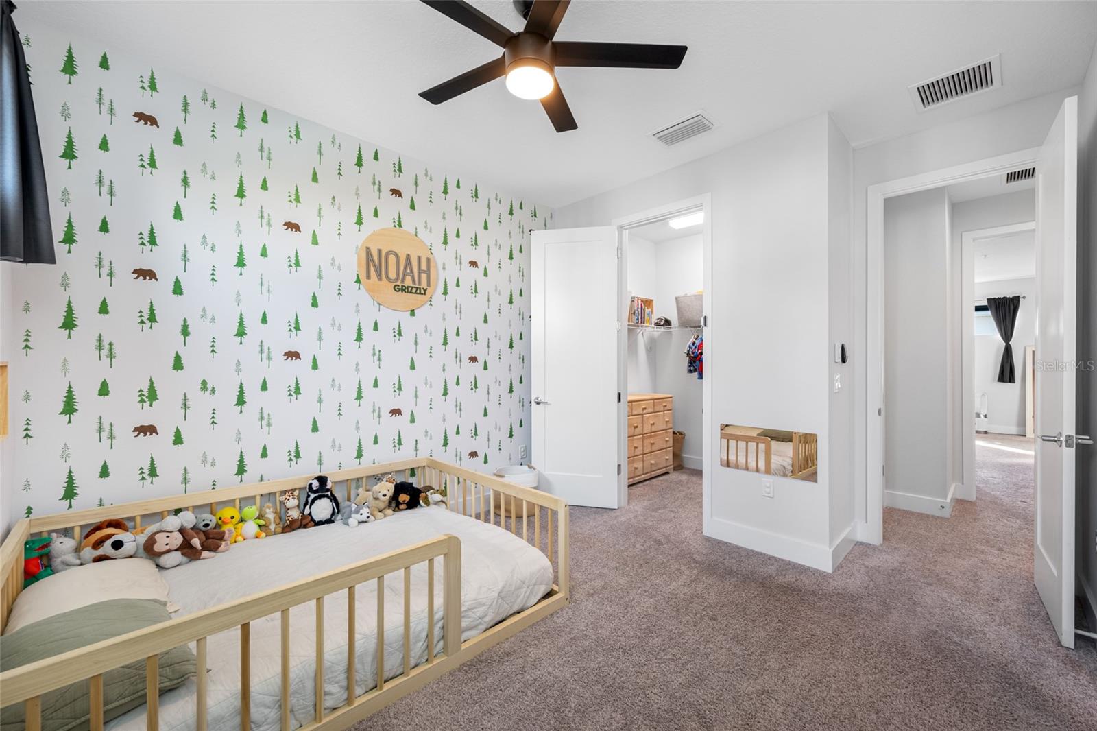 Second bedroom features 10ft ceilings, walk-in closet, and ensuite bathroom with bathtub. Third Floor