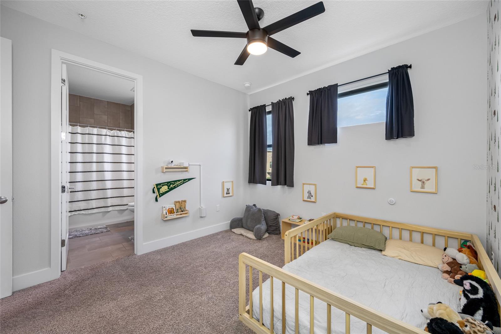 Second bedroom features 10ft ceilings, walk-in closet, and ensuite bathroom with bathtub. Third Floor