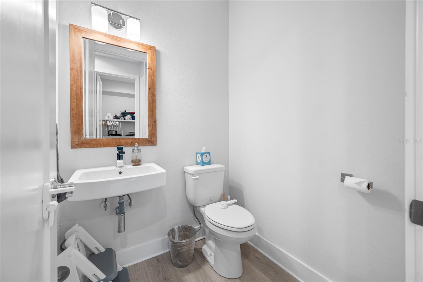 4th bathroom - half bath on the second floor.