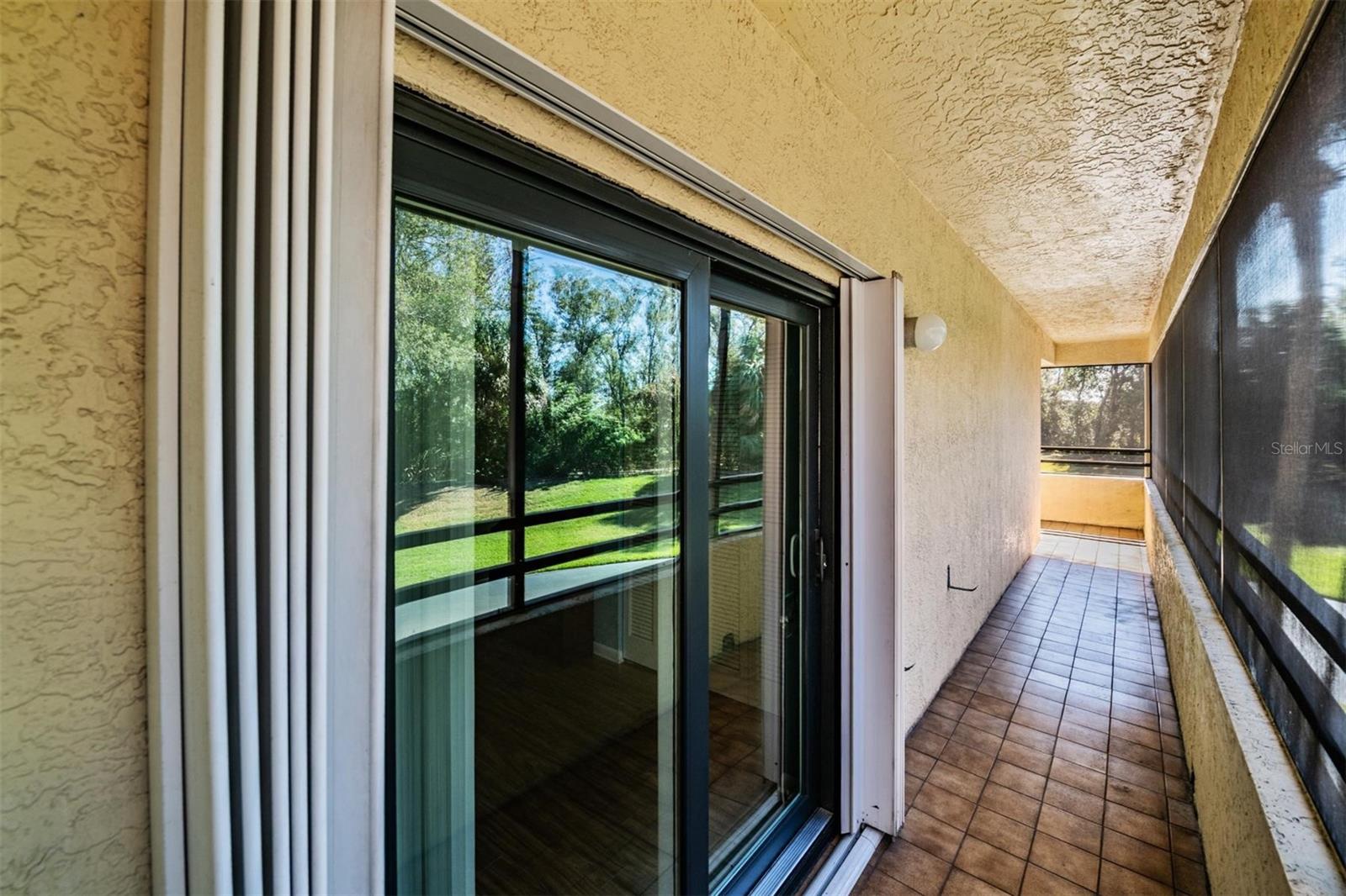 The current owner added heavy duty, hurricane proof sliders on all outside doors including hurricane shutters.