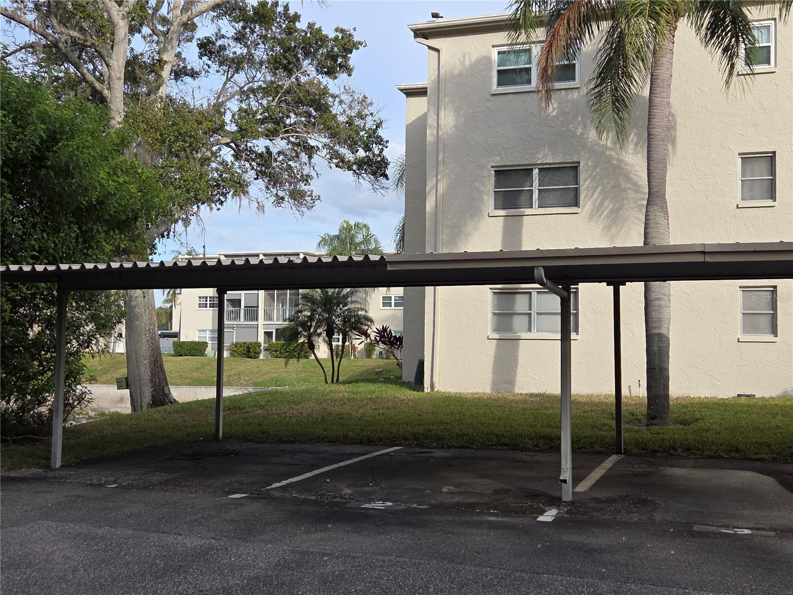 Covered parking spot #2