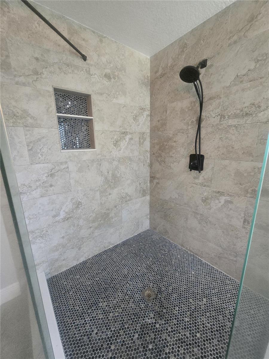 Master bathroom shower