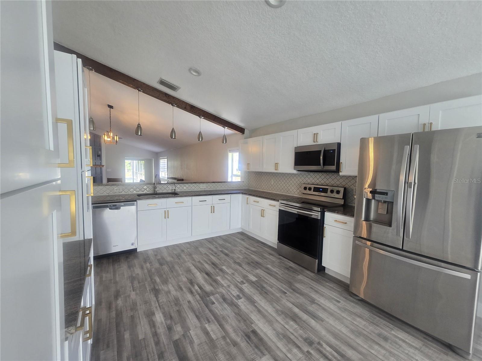 All new cabinets just installed