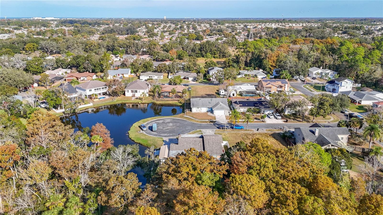 Your oasis with the Gulf in the background