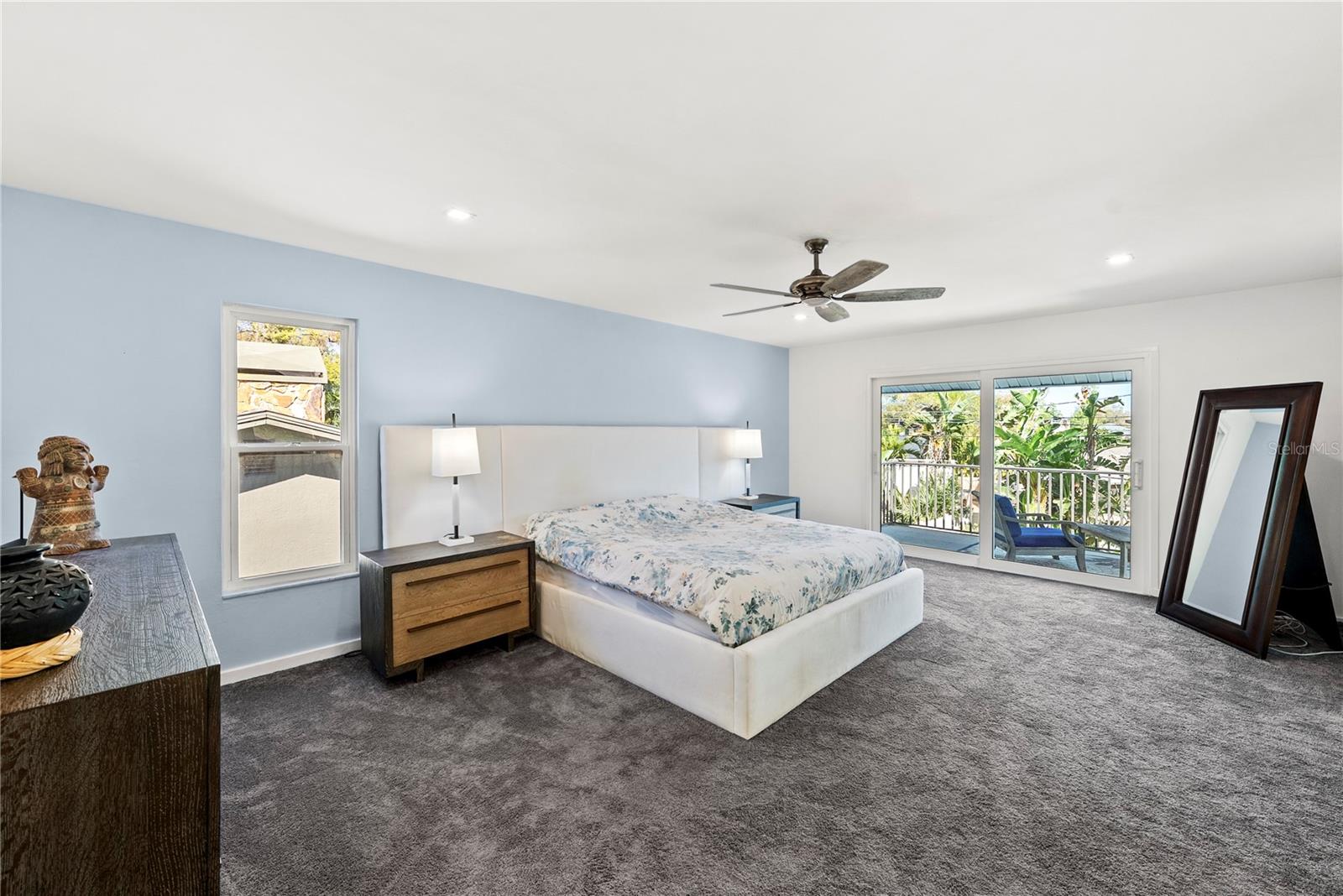 Positioned as an owners retreat, the entire upstairs encompasses the primary suite with 2 walk in closets, private balcony and stunning en-suite bathroom.