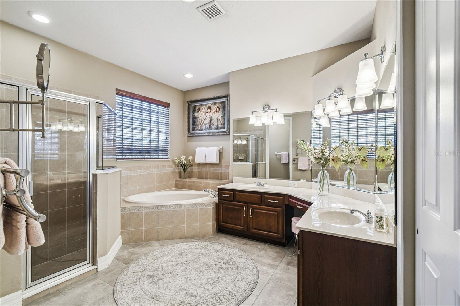 Upgraded block window and Restoration Hardware fixtures throughout